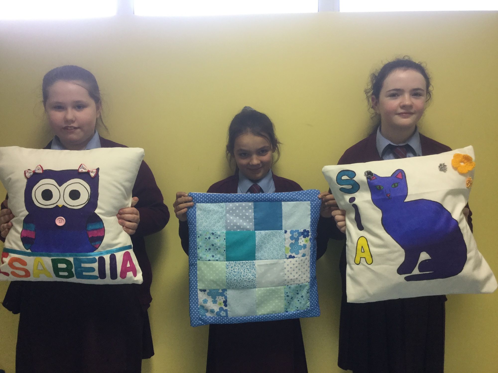 Our Completed Cushions