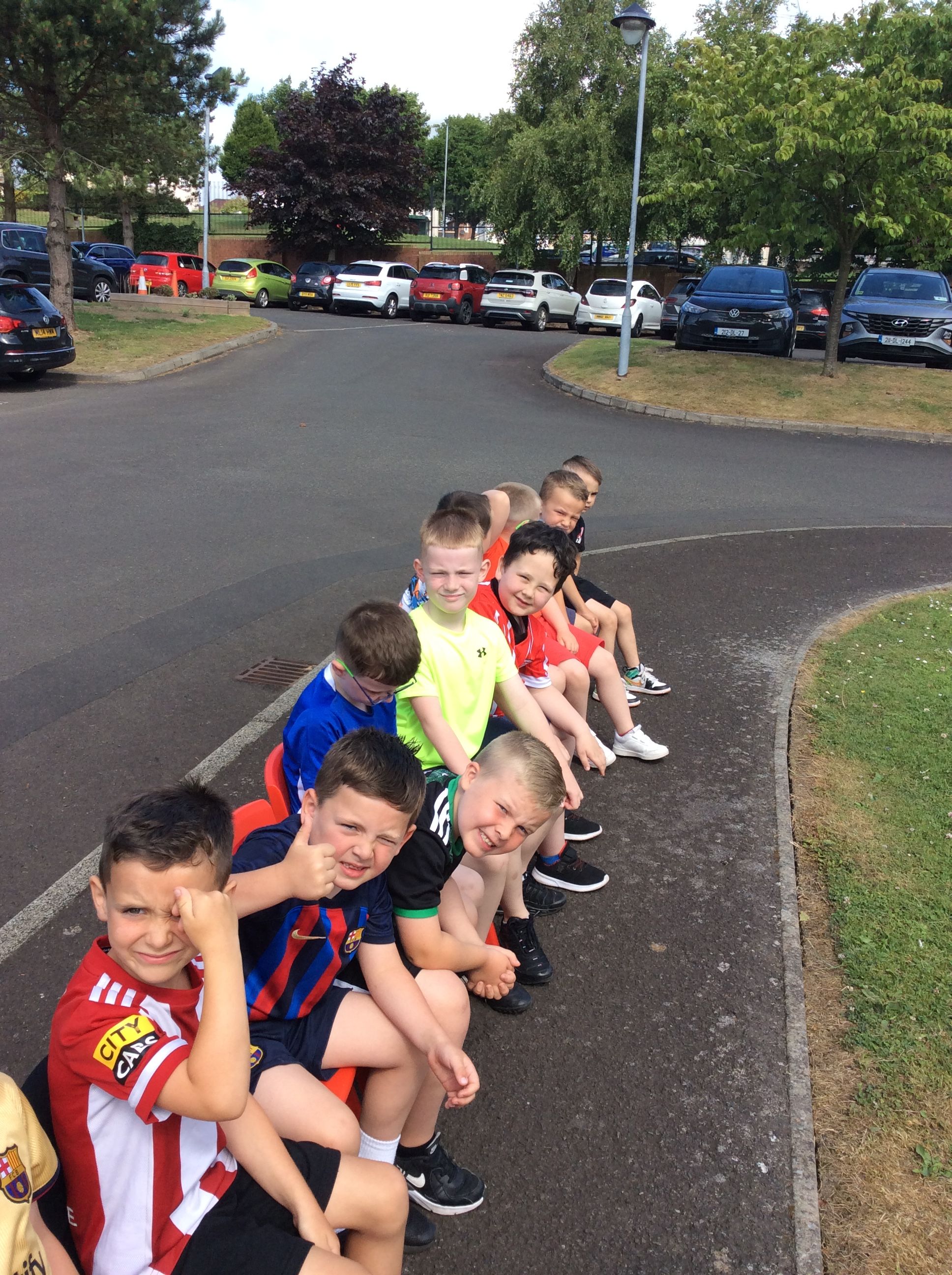 Sports Day for class 2B