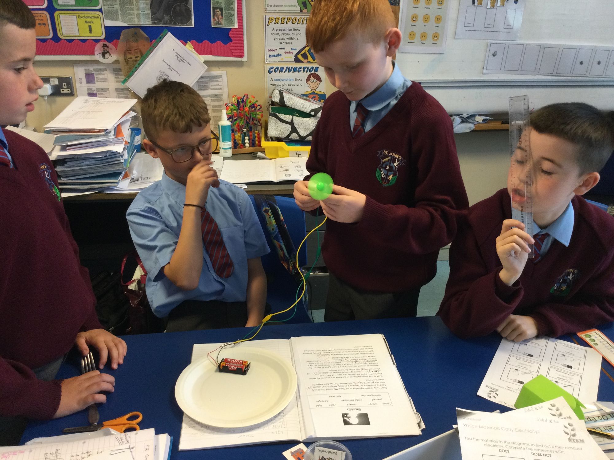 Circuit Work in Year 5. 🔋💡