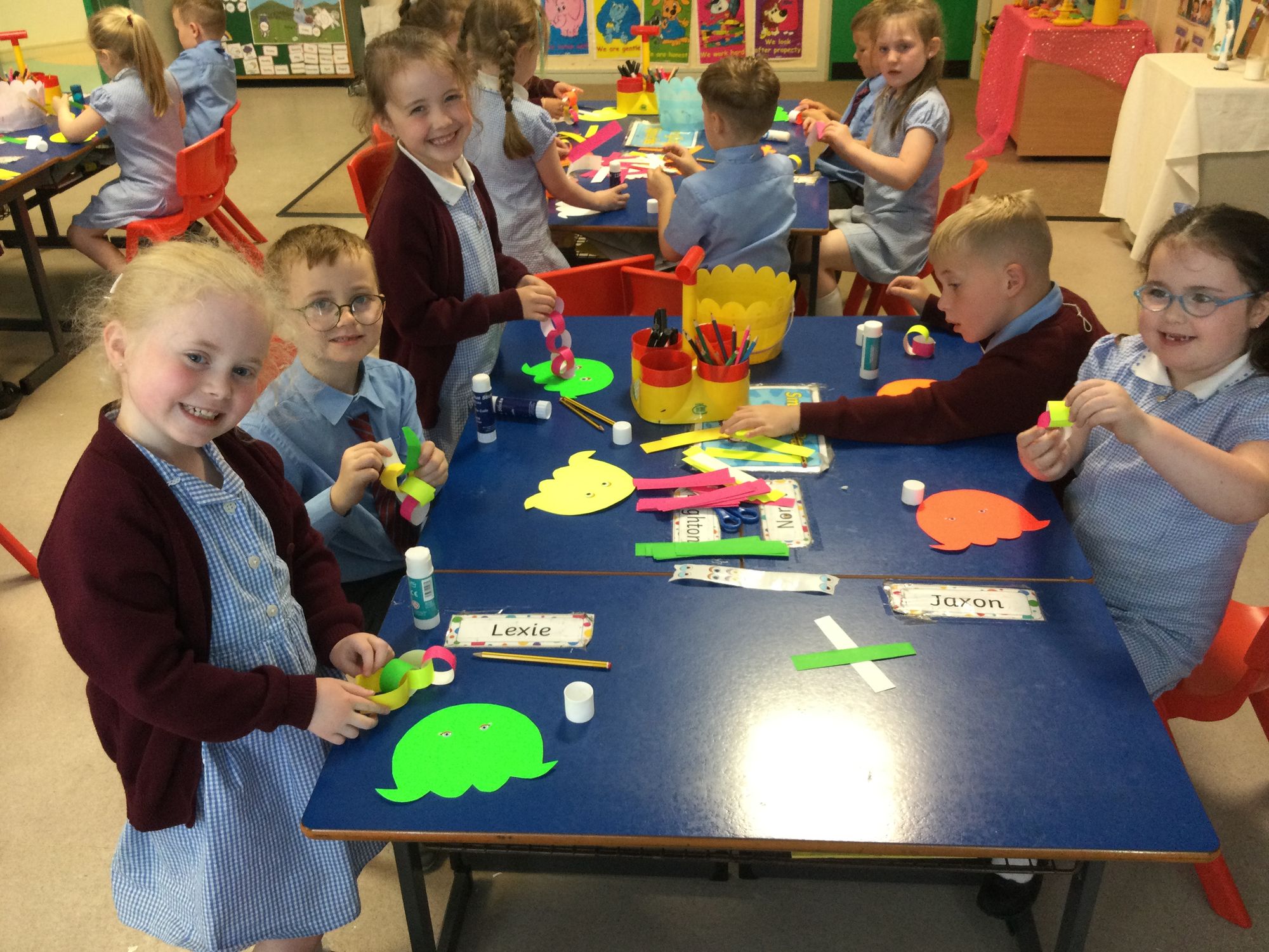 Art afternoon in 2A