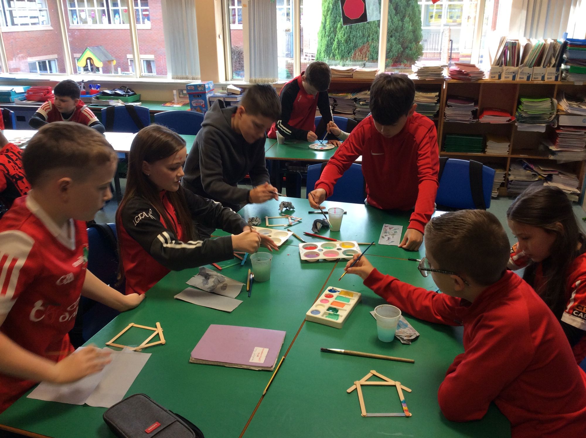 Year 6 have been busy getting ready for the Winter Fête and Rickety Wheel.