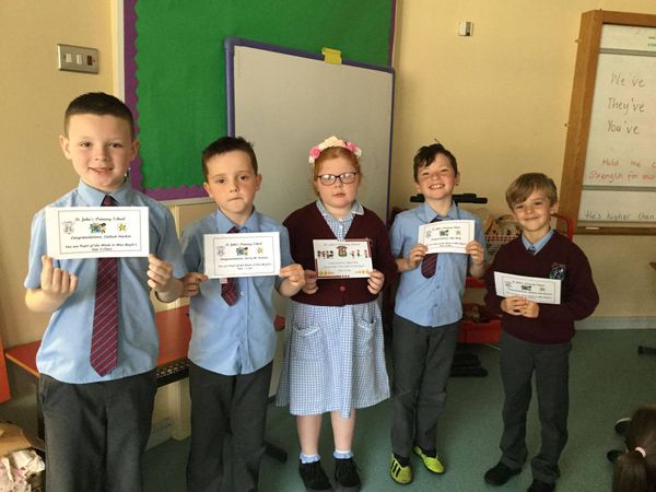 Year 3 pupils of the week