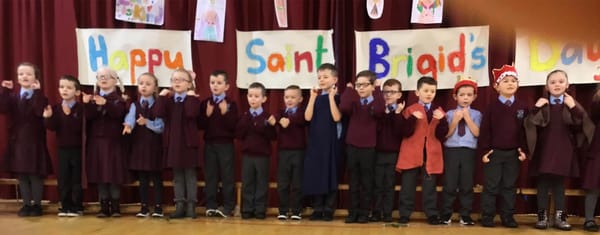 Thank you P3 for closing our Catholic Schools Week celebrations. #servingGod