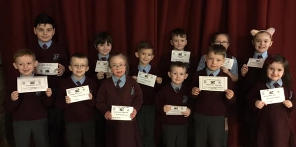 Well done to all our KS1 pupils of the week