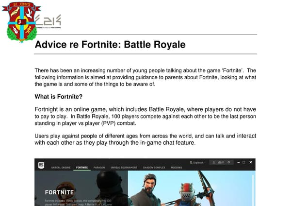 Parents, are your children playing Fortnite?