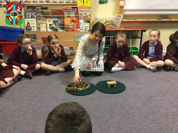 P4 are enjoying preparing for their First Holy Communion