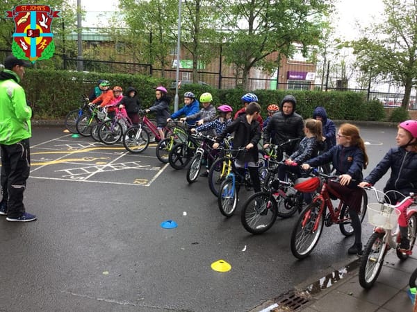 We would like to say a massive thank you to Ronan our Sustrans school officer.