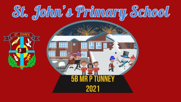 Carol Service 2021 - Pt3. Mr P Tunney - 5B