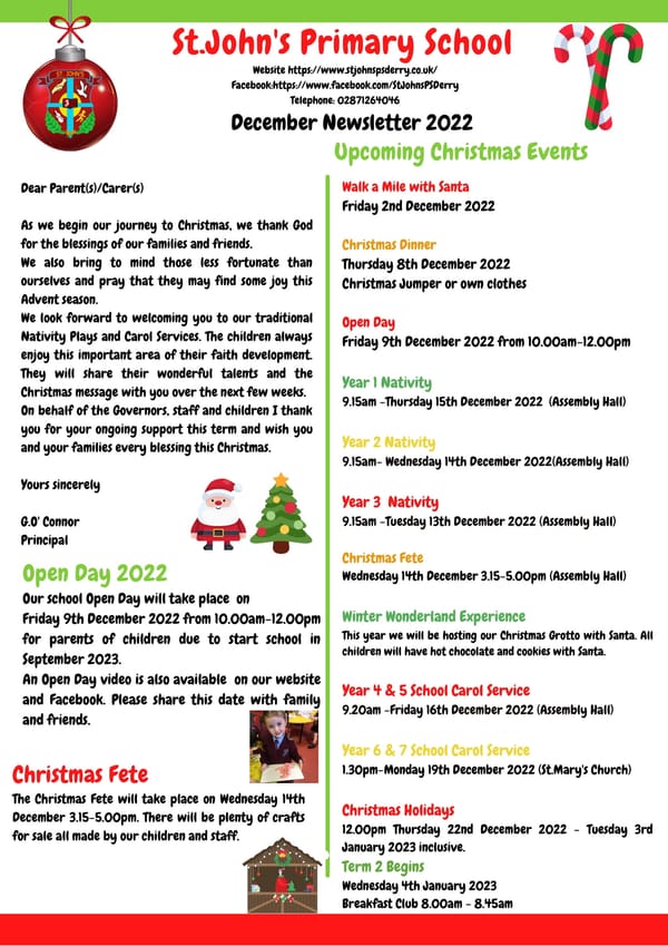 December Newsletter 2022