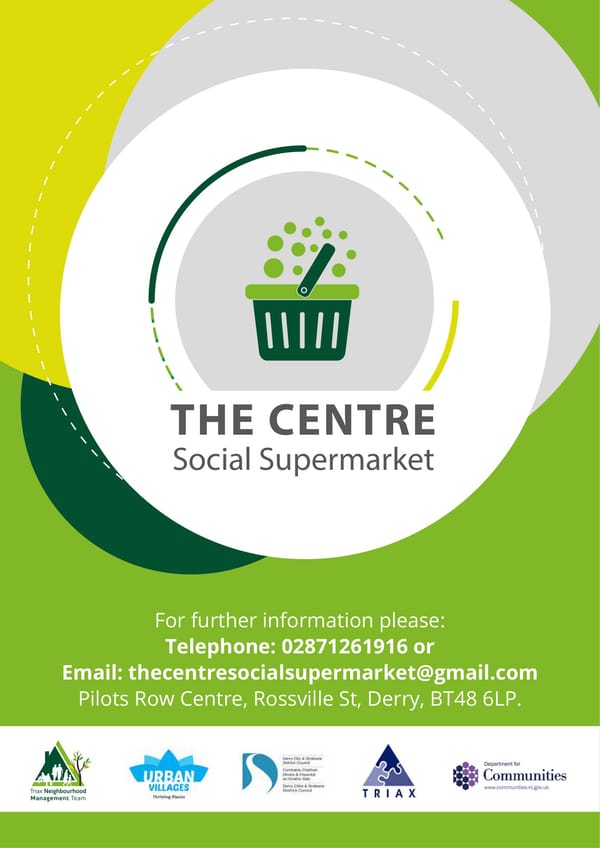 Social Supermarket Leaflet