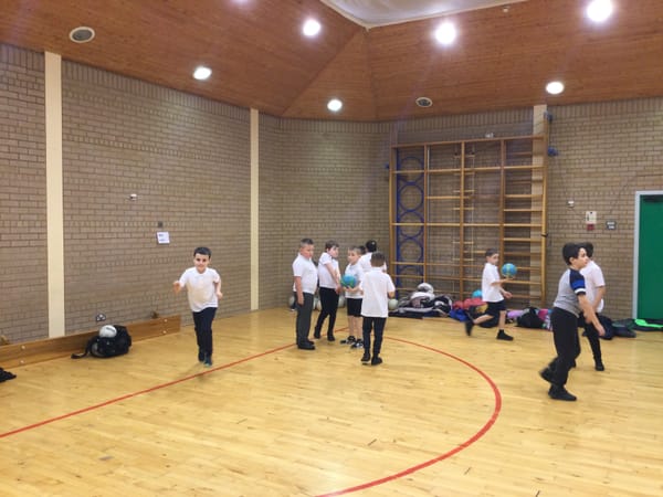 Year 4C Enjoying Gaelic