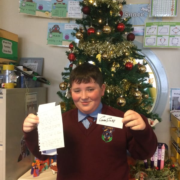 Congratulations Odhrán