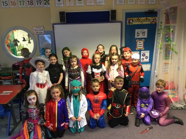 Halloween fun in 3B