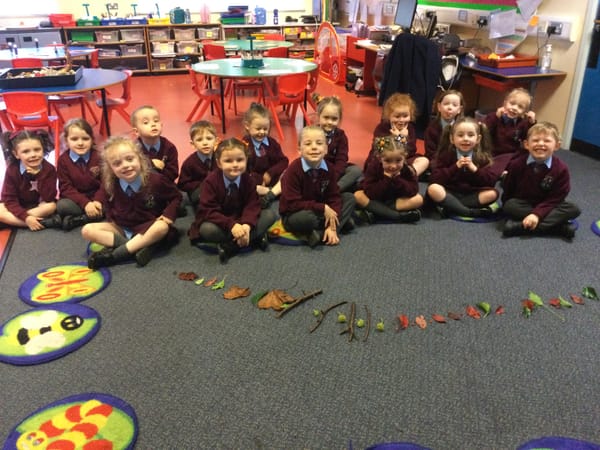 Making Autumn Patterns in Year 1a