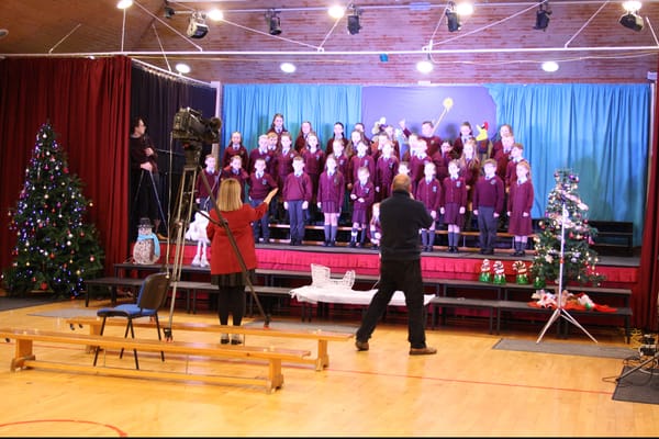 Excitement ahead of our TV performance
