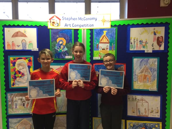 7A Stephen McConomy Art Competition Winners