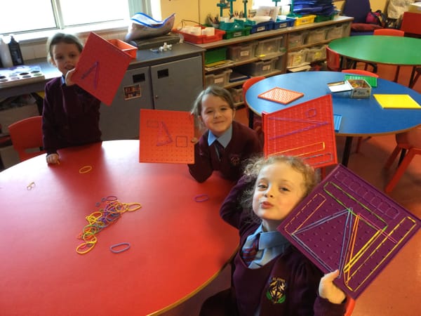 Shape Week in Class 1a
