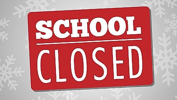 School Closure Thursday 9th January