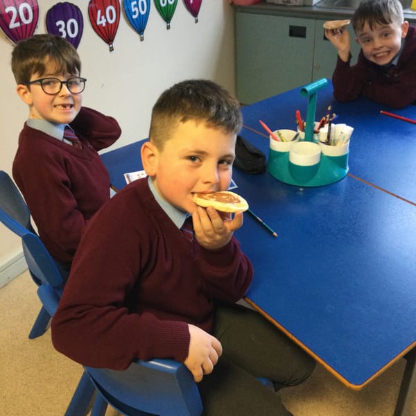 Pancake Tuesday in year 4B 🥰🥞
