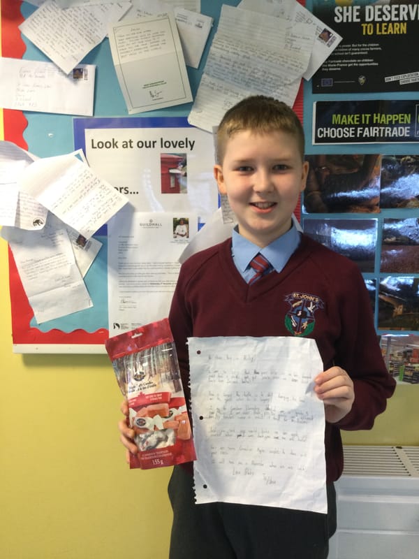 A letter from Canada!