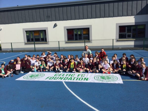 Year 4 Fun in the Sun with Celtic FC Foundation