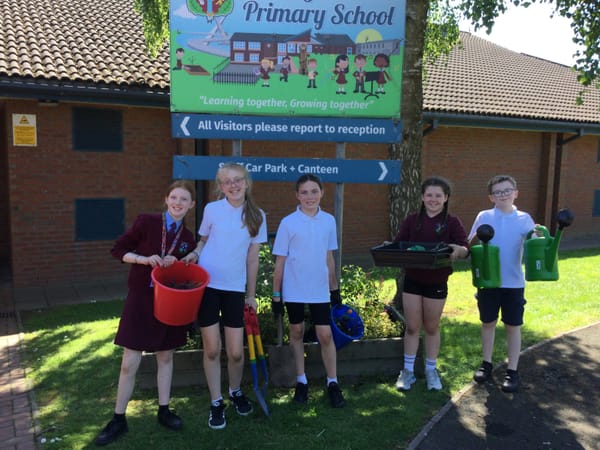 Our Lunchtime Gardeners