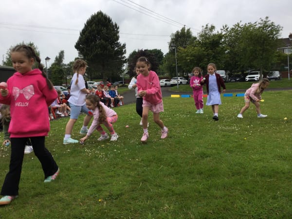 Sports day for 2B