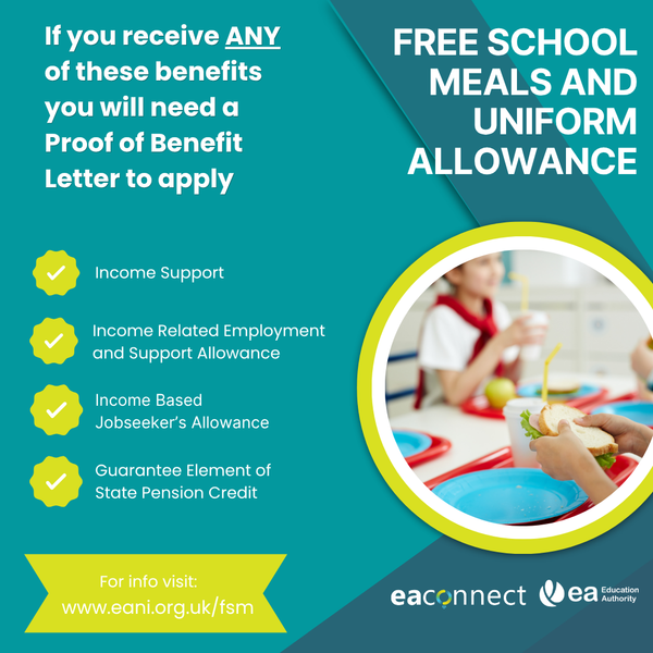 Free School Meals and Uniform Allowance