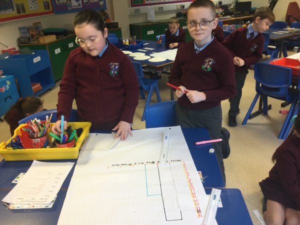 Maths Week Ireland in Year 4A