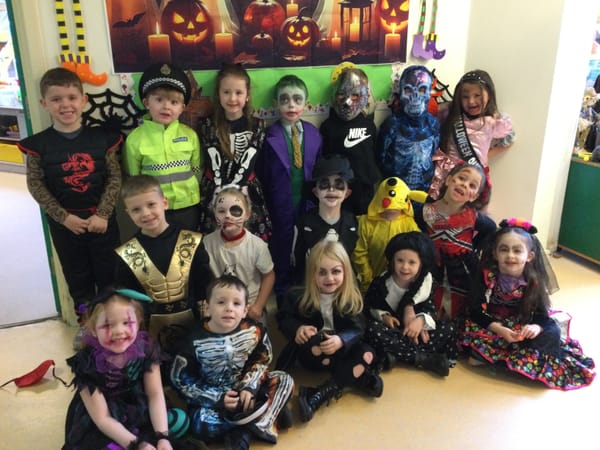 Halloween fun in Year 2B