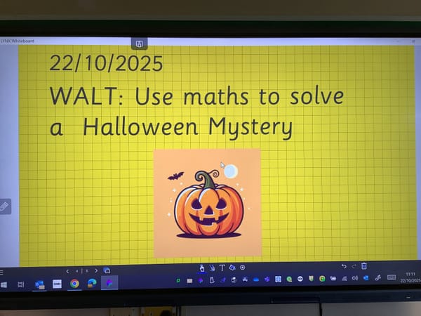 Fangtastic Maths in 5B