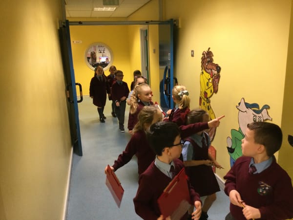Maths Week Ireland in Year 3A