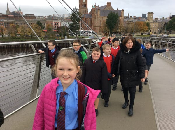 Day 3 Shared Education Bridge Walk 2025