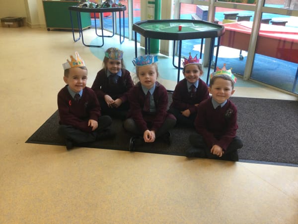 Year 2 made friendship crowns for Anti - Bullying week.