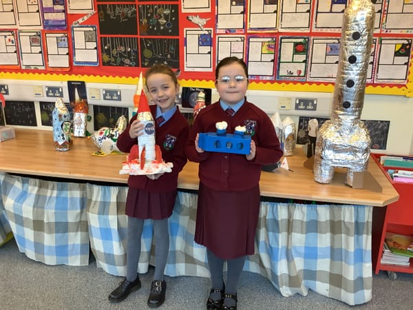 Some more of our Year 4 rockets and ships