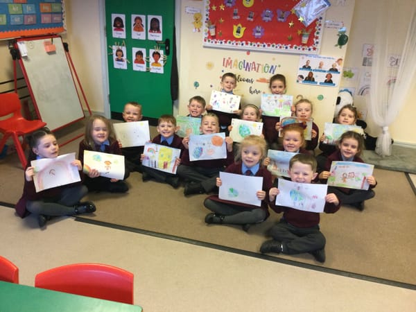 Dinosaurs, Math and Drawing God in 2A