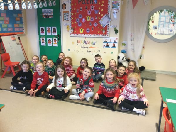 A very busy day in Year 2A