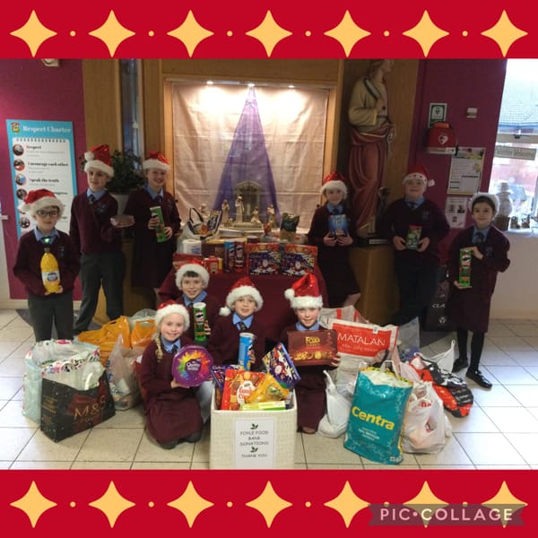 Christmas collection for the Foyle Food Bank