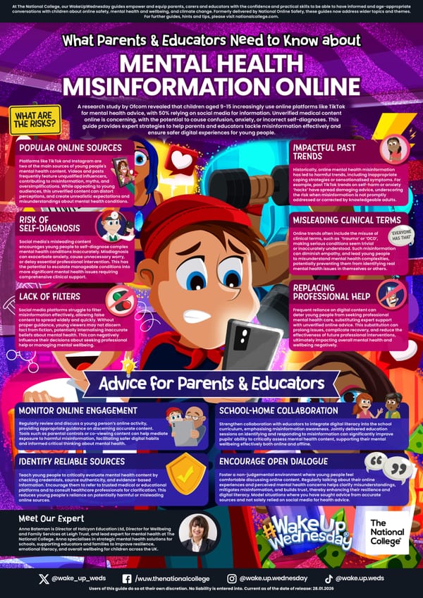 What Parents & Educators Need to Know about Mental Health Misinformation Online