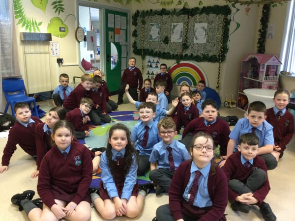 Circle Time in the Rainforest Room