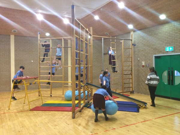 PE Fun in Year 5B