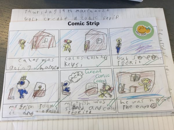5B Creative Writing