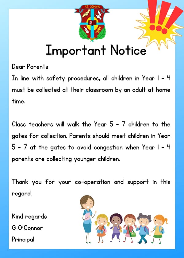 Important Notice