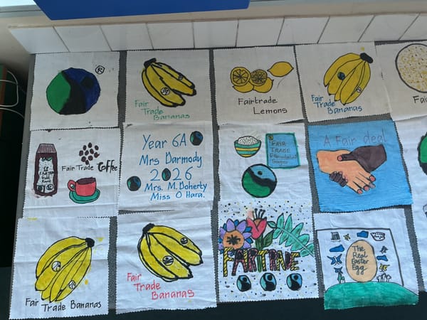 Our Fair Trade Banner