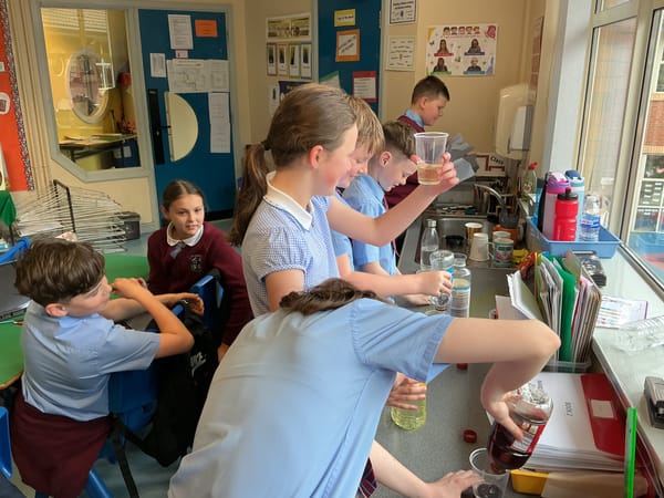 Year 6B Chalk Experiment