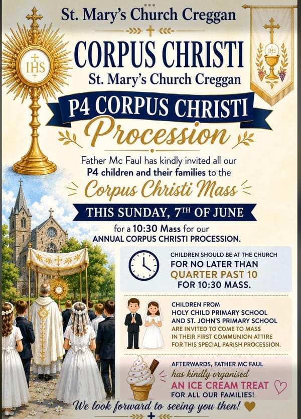 Year 4 Corpus Christi Mass